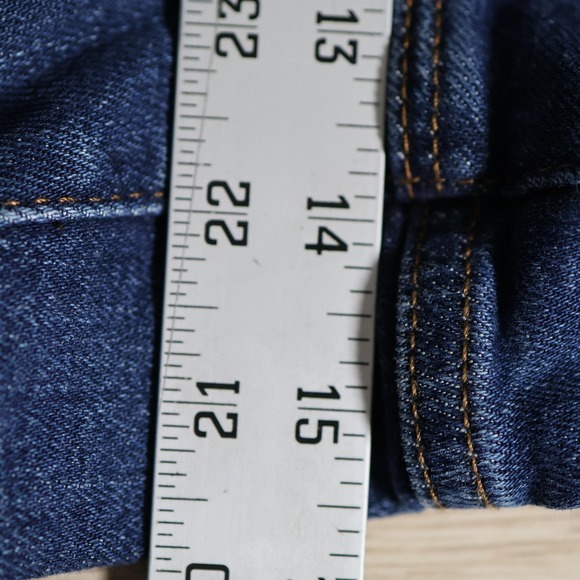 Good American Good Skate Jeans Womens 36x29 Blue Denim High Rise Wide Leg Baggy - Picture 12 of 15